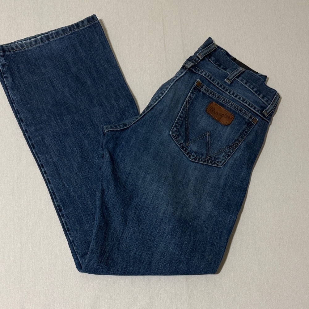 Wrangler Men's Denim Straight-Leg Jeans